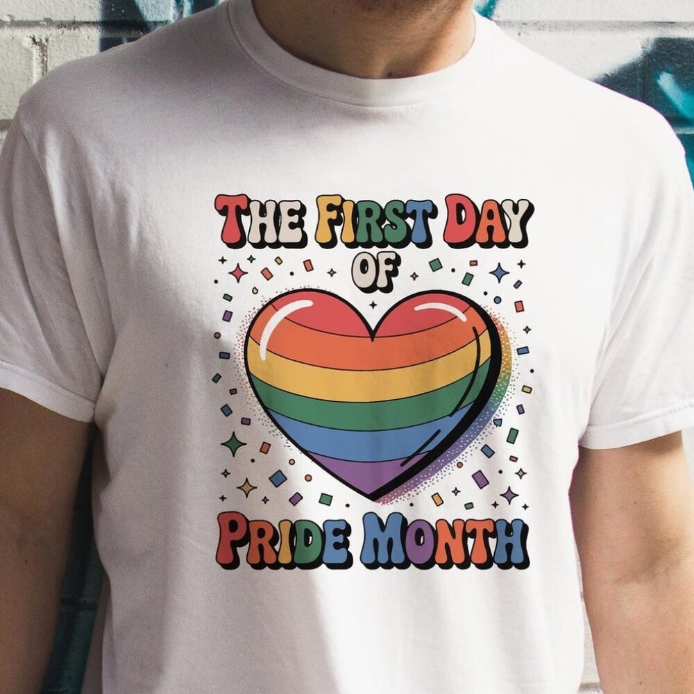 First Day Of Pride Month,First Day Tees, Pride Month